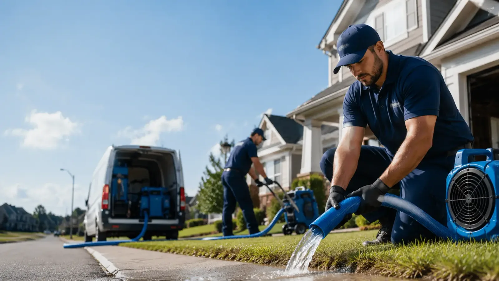 Flood Damage Restoration in Uniopolis, OH